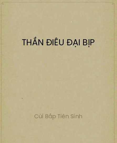 Thần Điêu Đại Bịp