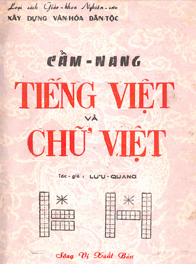 Cẩm Nang Tiếng Việt Và Chữ Việt